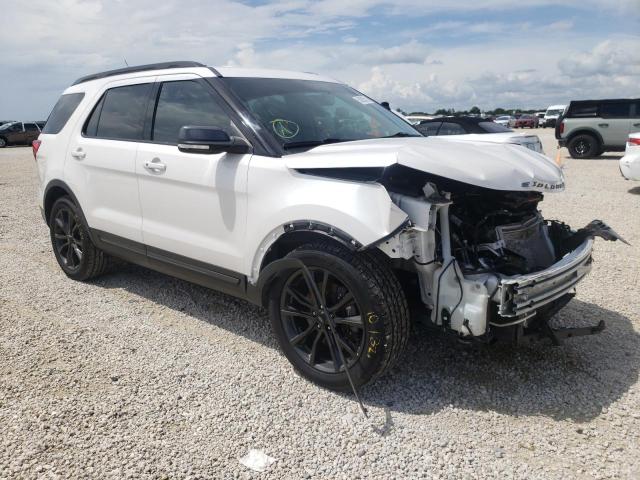 FORD EXPLORER X 2018 with VIN 1FM5K7D88JGA12183 - Photo from auction
