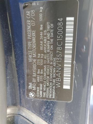 Photo 10 from auction – 2008 BMW 528 XI with VIN WBANV13578C150084
