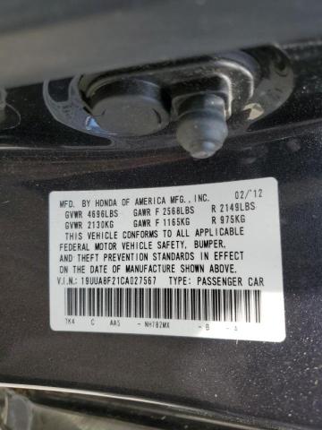 Photo 10 from auction – 2012 ACURA TL with VIN 19UUA8F21CA027567