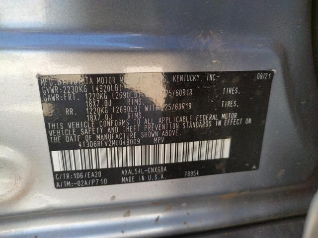 Photo 10 from auction – 2021 TOYOTA RAV4 LIMIT with VIN 4T3D6RFV2MU048009