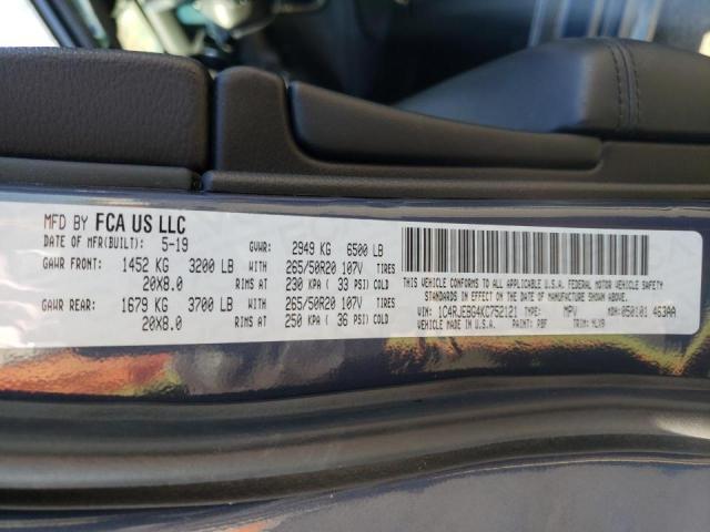 Photo 10 from auction – 2019 JEEP GRAND CHER with VIN 1C4RJEBG4KC752121