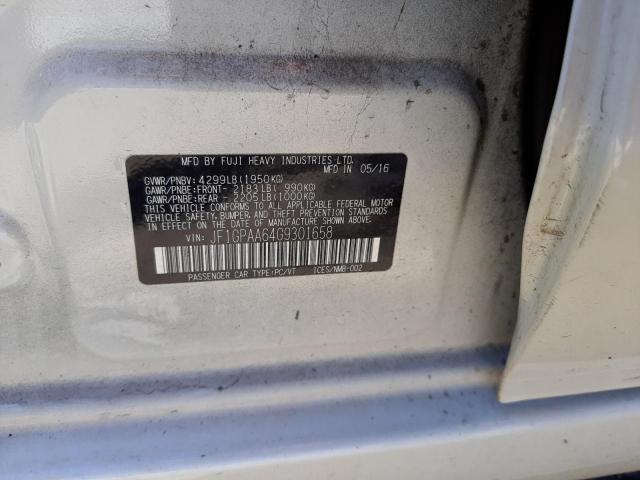 Photo 10 from auction – 2016 SUBARU IMPREZA with VIN JF1GPAA64G9301658