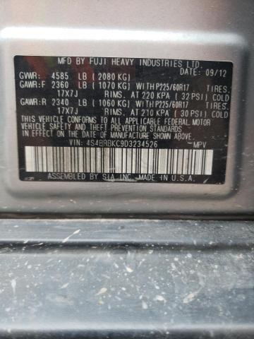 Photo 10 from auction – 2013 SUBARU OUTBACK 2. with VIN 4S4BRBKC9D3234526