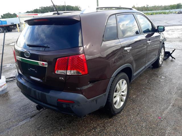 Photo 4 from auction – 2011 KIA SORENTO EX with VIN 5XYKU3A11BG095722