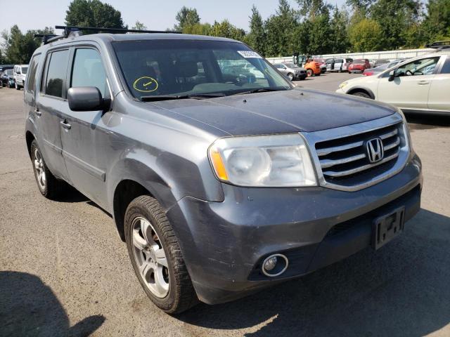 HONDA PILOT EXL 2012 with VIN 5FNYF4H59CB054718 - Photo from auction
