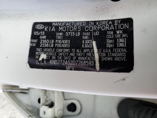 Photo 10 from auction – 2013 KIA SOUL with VIN KNDJT2A52D7768593