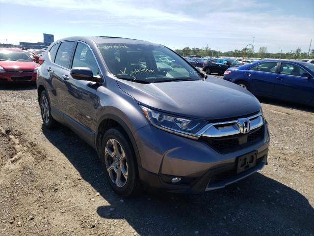 Photo 1 from auction – 2017 HONDA CR-V EXL with VIN 5J6RW2H83HL020162