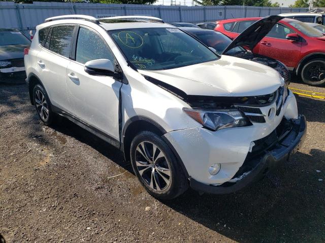 TOYOTA RAV4 XLE 2015 with VIN 2T3RFREV4FW273669 - Photo from auction