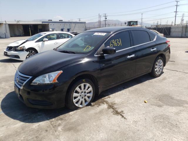 Photo 2 from auction – 2015 NISSAN SENTRA S with VIN 3N1AB7AP1FY221644