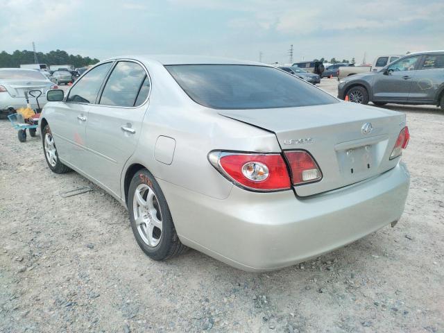 Photo 3 from auction – 2004 LEXUS ES 330 with VIN JTHBA30G740012364