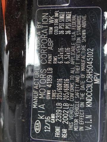 Photo 10 from auction – 2017 KIA NIRO EX with VIN KNDCC3LC8H5045102