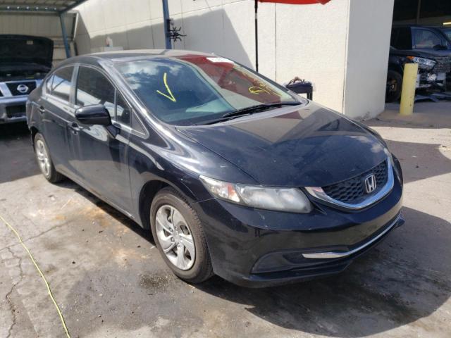 HONDA CIVIC LX 2015 with VIN 19XFB2F57FE045553 - Photo from auction