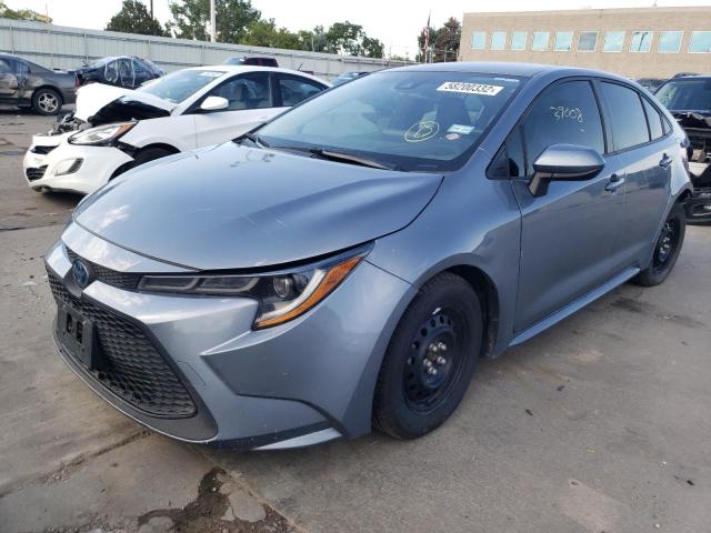 Photo 2 from auction – 2021 TOYOTA COROLLA LE with VIN JTDEAMDE6MJ003517