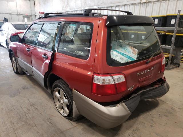 Photo 3 from auction – 2002 SUBARU FORESTER S with VIN JF1SF65522H735491