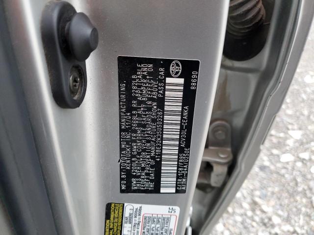 Photo 10 from auction – 2005 TOYOTA CAMRY LE with VIN 4T1BE32K35U503267