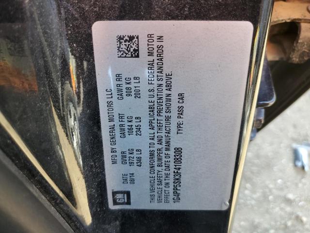 Photo 10 from auction – 2015 BUICK VERANO with VIN 1G4PP5SK3F4108308