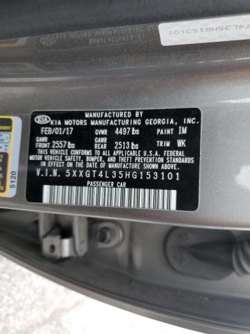 Photo 10 from auction – 2017 KIA OPTIMA LX with VIN 5XXGT4L35HG153101