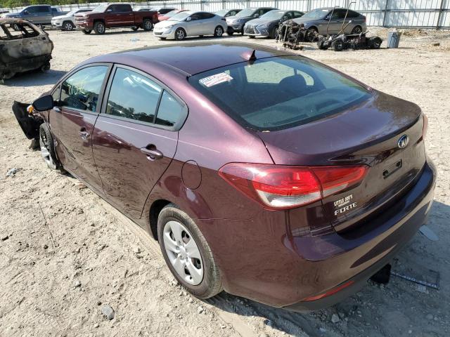 Photo 3 from auction – 2017 KIA FORTE LX with VIN 3KPFK4A71HE076370
