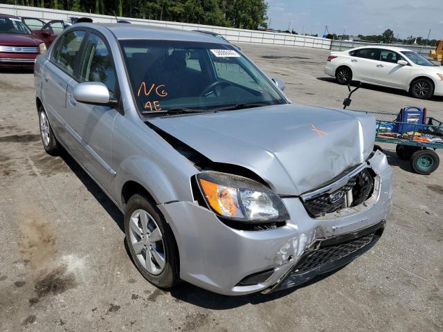 KIA RIO LX 2010 with VIN KNADH4A37A6633715 - Photo from auction
