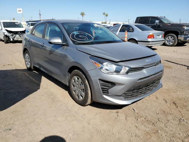 KIA RIO LX 2022 with VIN 3KPA24AD3NE477995 - Photo from auction