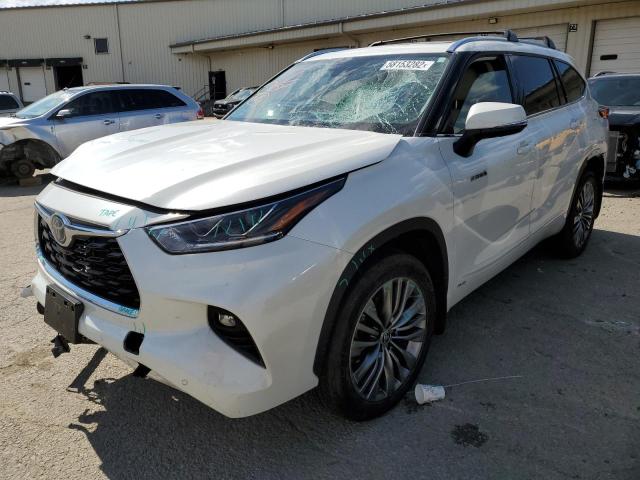 Photo 2 from auction – 2020 TOYOTA HIGHLANDER with VIN 5TDEBRCH4LS003507