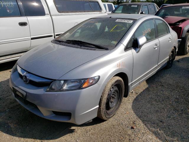 Photo 2 from auction – 2010 HONDA CIVIC LX with VIN 2HGFA1F51AH533263