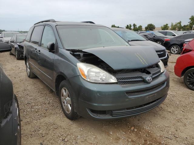 TOYOTA SIENNA CE 2004 with VIN 5TDZA23C24S166125 - Photo from auction