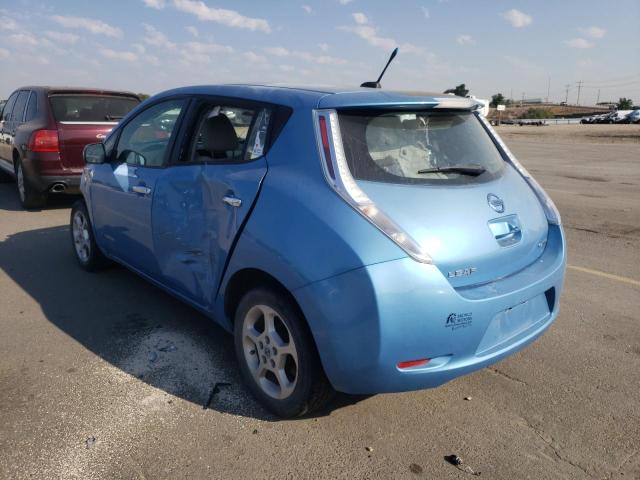 Photo 3 from auction – 2012 NISSAN LEAF SV with VIN JN1AZ0CP8CT019405