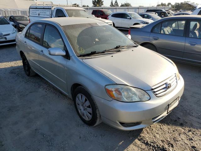 TOYOTA COROLLA CE 2003 with VIN JTDBR32E530048512 - Photo from auction