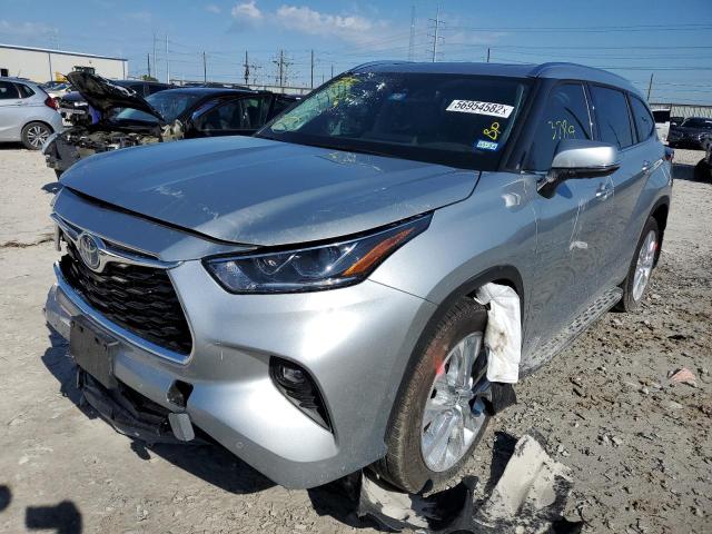 Photo 2 from auction – 2022 TOYOTA HIGHLANDER with VIN 5TDXBRCH1NS543263