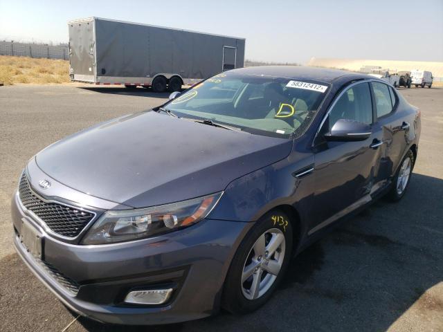 Photo 2 from auction – 2015 KIA OPTIMA LX with VIN 5XXGM4A74FG477074