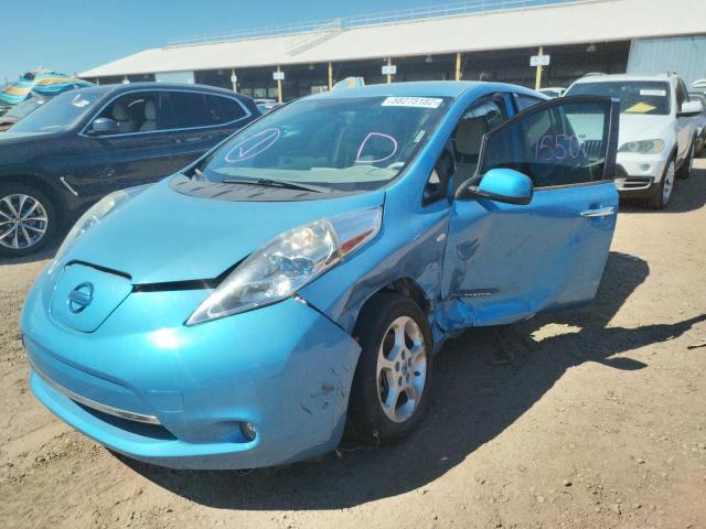 Photo 2 from auction – 2012 NISSAN LEAF with VIN JN1AZ0CP6CT019063