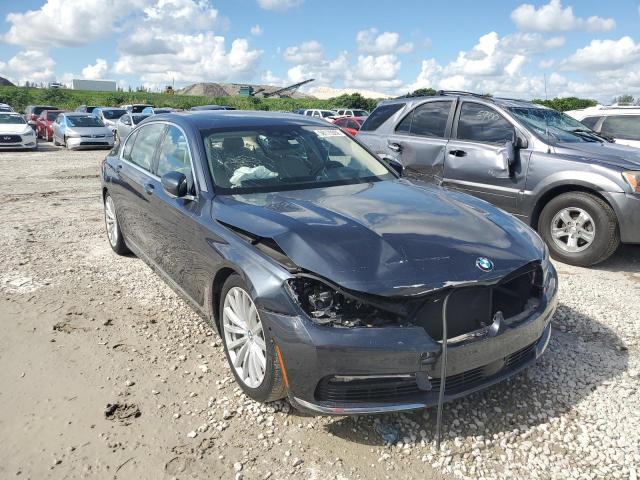 BMW 740 I 2016 with VIN WBA7E2C55GG504058 - Photo from auction