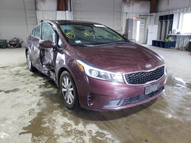 KIA FORTE LX 2017 with VIN 3KPFL4A72HE015218 - Photo from auction