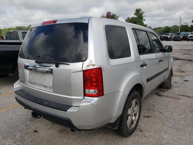 Photo 4 from auction – 2009 HONDA PILOT LX with VIN 5FNYF382X9B007190