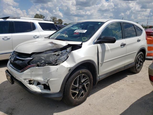 Photo 2 from auction – 2016 HONDA CR-V SE with VIN 5J6RM3H44GL005435