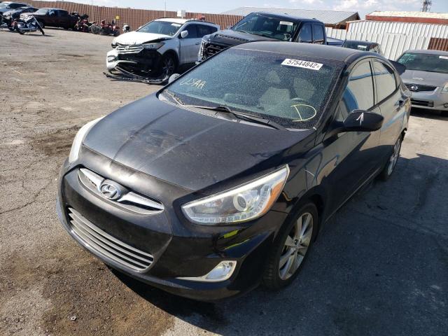 Photo 2 from auction – 2014 HYUNDAI ACCENT GLS with VIN KMHCU4AE3EU767310