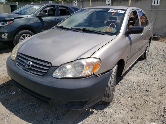 Photo 2 from auction – 2003 TOYOTA COROLLA CE with VIN 2T1BR32E13C027761