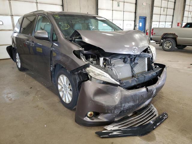 TOYOTA SIENNA XLE 2015 with VIN 5TDDK3DC9FS124422 - Photo from auction