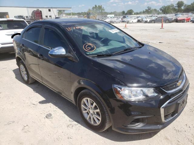 CHEVROLET SONIC LT 2019 with VIN 1G1JD5SB0K4107459 - Photo from auction