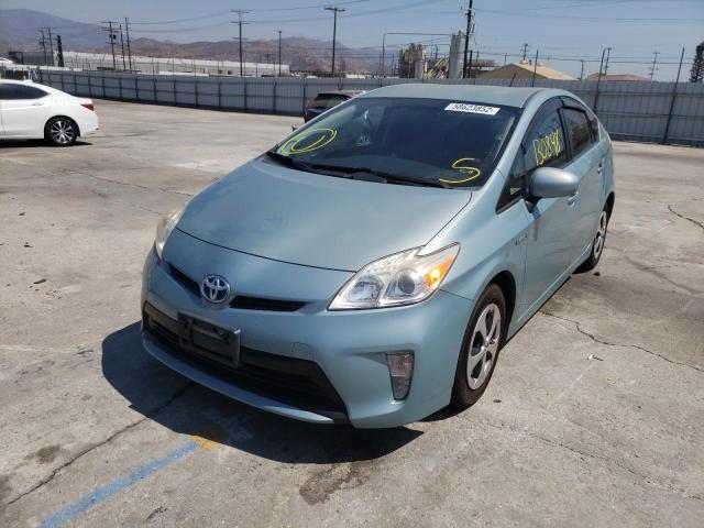 Photo 2 from auction – 2014 TOYOTA PRIUS with VIN JTDKN3DU0E1759676