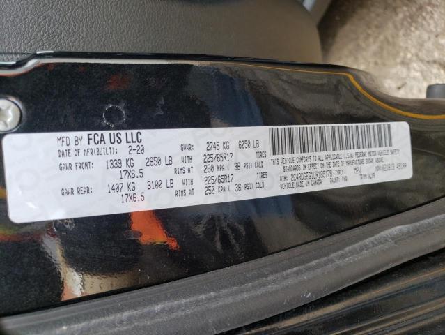Photo 10 from auction – 2020 DODGE GRAND CARA with VIN 2C4RDGEG1LR189178