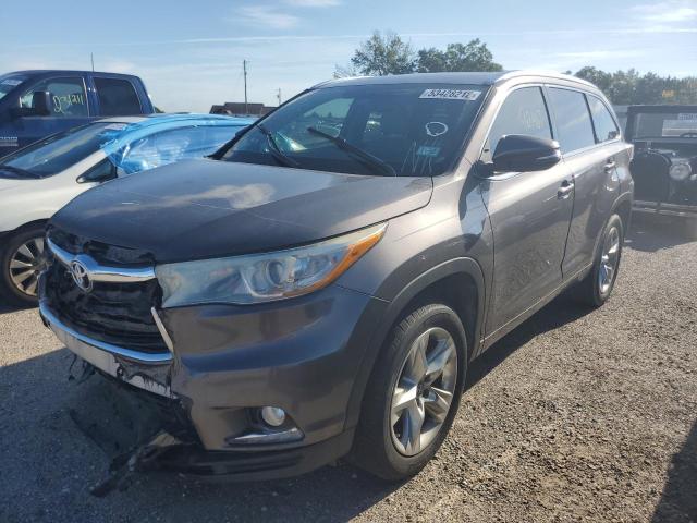 Photo 2 from auction – 2016 TOYOTA HIGHLANDER with VIN 5TDYKRFH6GS187119
