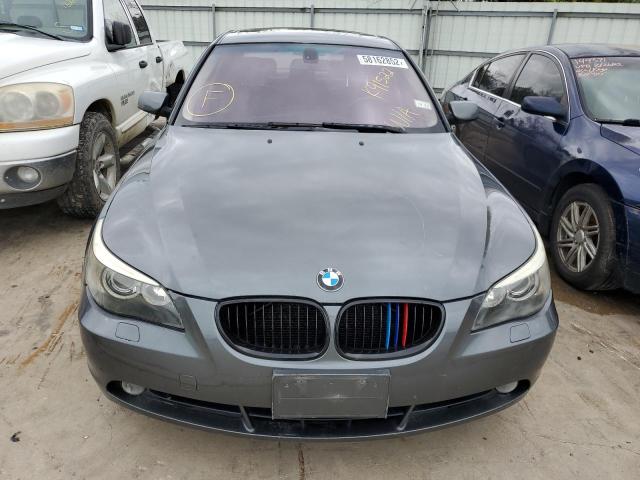 Photo 9 from auction – 2006 BMW 525 I with VIN WBANE53526CK91522