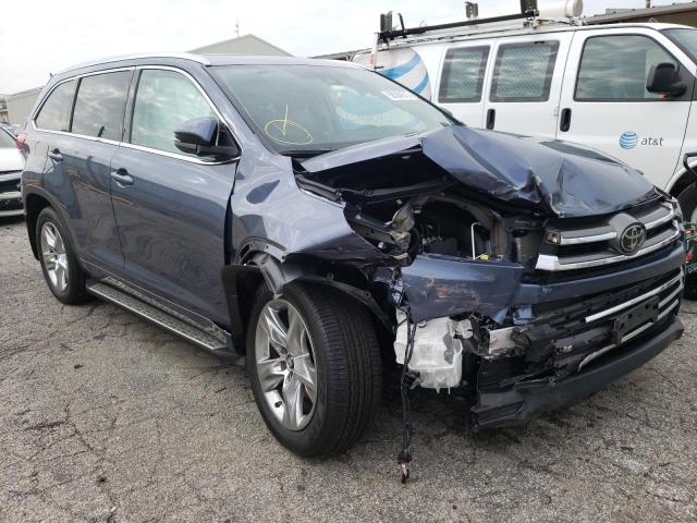 TOYOTA HIGHLANDER 2018 with VIN 5TDDZRFH8JS873339 - Photo from auction