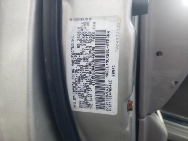 Photo 10 from auction – 2002 TOYOTA AVALON with VIN 4T1BF28B42U246596