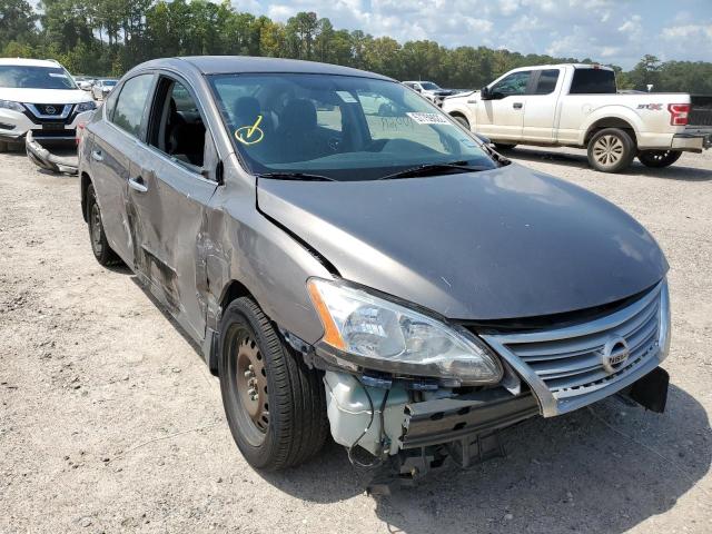 NISSAN SENTRA S 2015 with VIN 3N1AB7AP1FL636475 - Photo from auction
