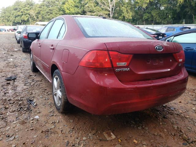 Photo 3 from auction – 2009 KIA OPTIMA EX with VIN KNAGE228795354710