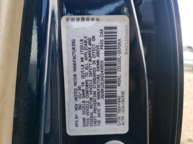 Photo 10 from auction – 1998 TOYOTA COROLLA VE with VIN 1NXBR12E1WZ049959