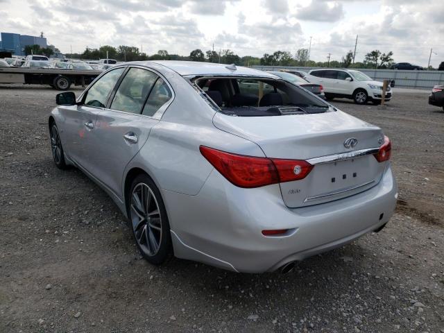Photo 3 from auction – 2015 INFINITI Q50 BASE with VIN JN1BV7AR1FM399148